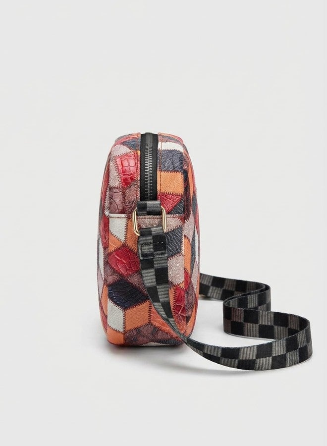 LIKE STYLE Women’s Ethnic Canvas/Jute Sling Bag | Printed Eco-Friendly Crossbody Shoulder Bag | Lightweight Everyday Casual Handbag (Multicolor) - Image 3